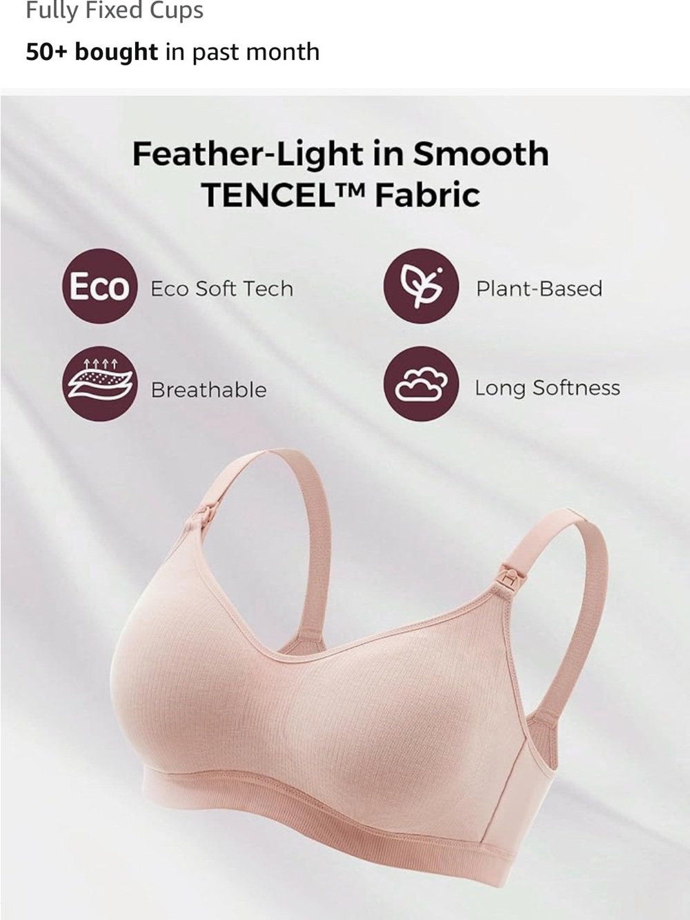 Momcozy Hands-Free Wireless Pumping and nursing bra - Picture 3 of 8